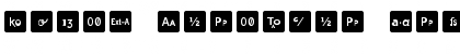 Icons OpenType Regular Font