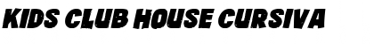 Kids Club House Cursiva Font