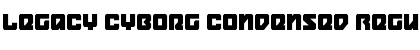 Legacy Cyborg Condensed Font