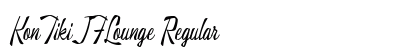 KonTikiJFLounge Regular Preview