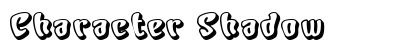 Character Shadow font free download