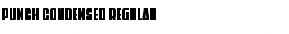 Punch Condensed Font