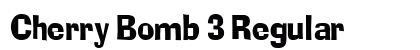 Cherry Bomb 3 Regular font free download