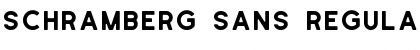 Schramberg Sans Regular Font