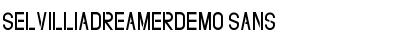 SelvilliaDreamerDEMO Sans Font