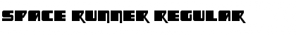 Space Runner Regular Font