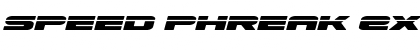 Download Speed Phreak Expanded SemiItal Font