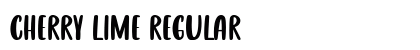 CHERRY LIME Regular preview CHERRY LIME Regular preview