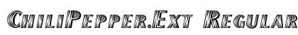 ChiliPepper-Ext Regular font free download