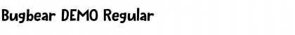 Download Bugbear DEMO Font