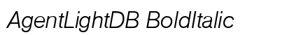 AgentLightDB BoldItalic