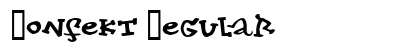 Konfekt Regular Font Preview