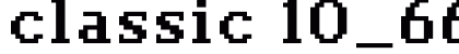 classic 10_66 Regular Preview
