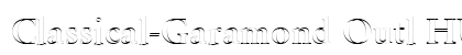 Classical-Garamond Outl HU Bold Preview