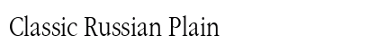 Classic Russian Plain preview