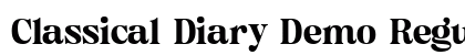 Classical Diary Demo Regular preview Classical Diary Demo Regular preview