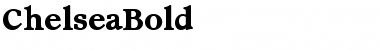 ChelseaBold Regular Font