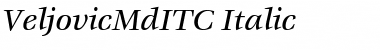 VeljovicMdITC Font