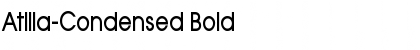 Atilla-Condensed Font