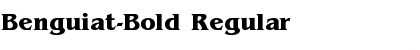 Benguiat-Bold Regular Font