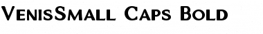 VenisSmall Caps Bold Regular Font