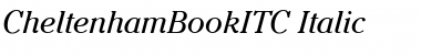 CheltenhamBookITC Font