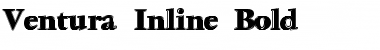 VenturaInline-Bold Regular Font