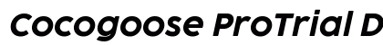 Cocogoose ProTrial Darkmode Italic Preview