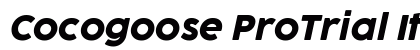 Cocogoose ProTrial Italic Preview