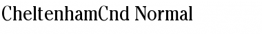 CheltenhamCnd-Normal Regular Font