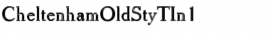 CheltenhamOldStyTIn1 Regular Font