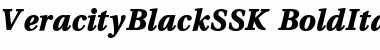 VeracityBlackSSK Font