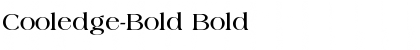 Cooledge-Bold Font