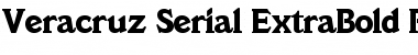 Veracruz-Serial-ExtraBold Regular Font
