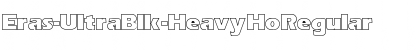 Eras-UltraBlk-Heavy Ho Regular Font