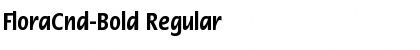Download FloraCnd-Bold Font