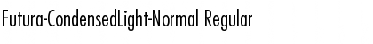 Download Futura-CondensedLight-Normal Font
