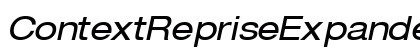 ContextRepriseExpandedSSK Italic font free download