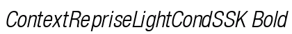 ContextRepriseLightCondSSK Bold Italic Preview