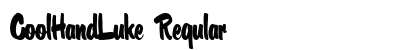CoolHandLuke Regular font free download