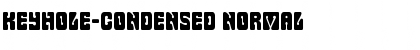 Download Keyhole-Condensed Font