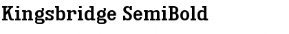 Kingsbridge SemiBold Font