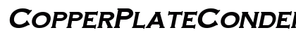 CopperPlateCondensed Bold-Italic Preview