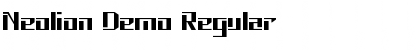Neolion Demo Regular Font