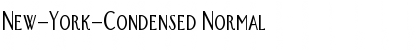 New-York-Condensed Normal Font