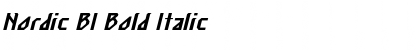 Nordic BI Font