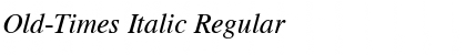 Download Old-Times Italic Font