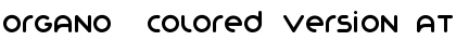 Download Organo (colored version at: logomagazin.com/organo-font) Font