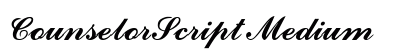 CounselorScript Medium