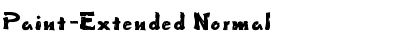 Paint-Extended Normal Font